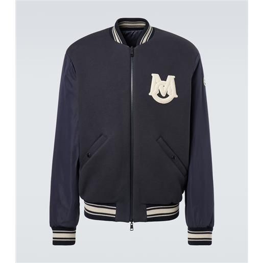Moncler giacca varsity di vennes in cotone