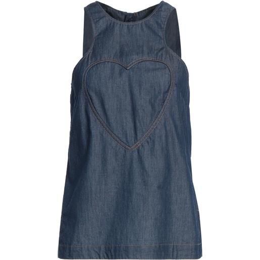 LOVE MOSCHINO - camicia di jeans