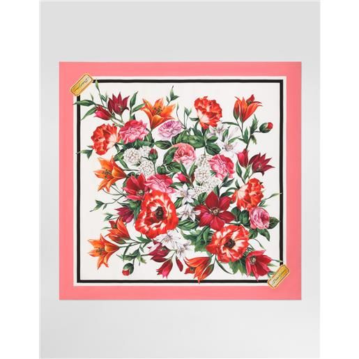 Dolce & Gabbana foulard 90x90 in twill di seta