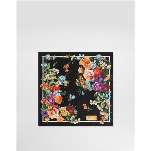 Dolce & Gabbana foulard 50x50 in twill di seta
