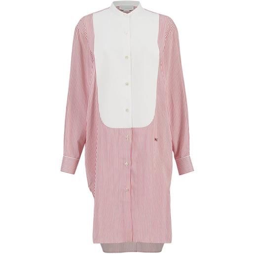 Stella McCartney chemisier a righe - rosa