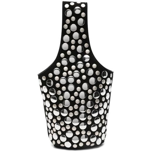KHAITE borsa tote livia piccola - 200 - black