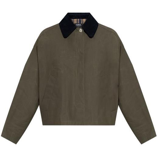 A.P.C. giacca becca - verde