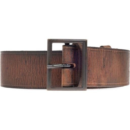 DSQUARED2 cintura con effetto vissuto - marrone