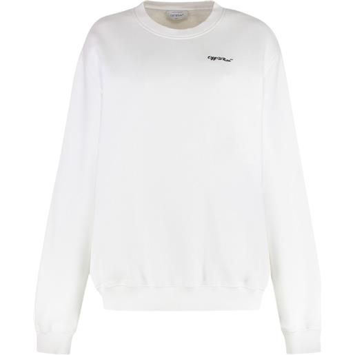 Off-White felpa - bianco
