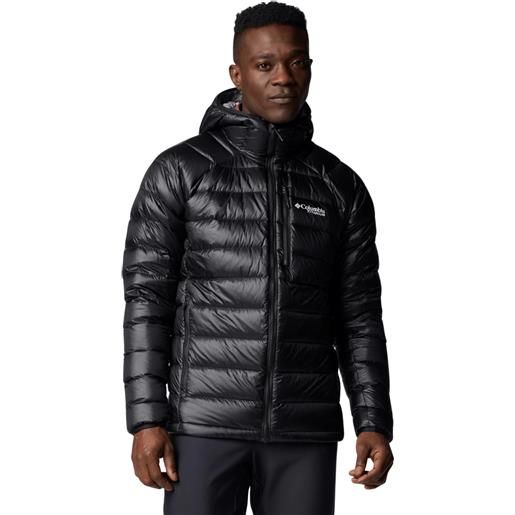 COLUMBIA arctic crest down hooded jacket giacca outdoor uomo