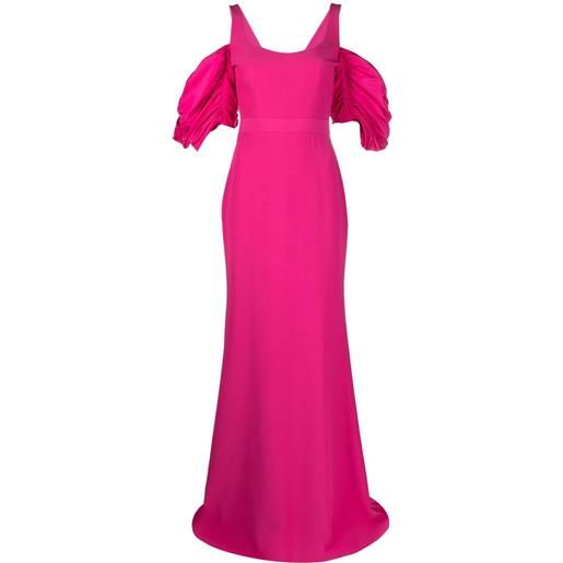 Alexander McQueen abito con spalle scoperte - rosa