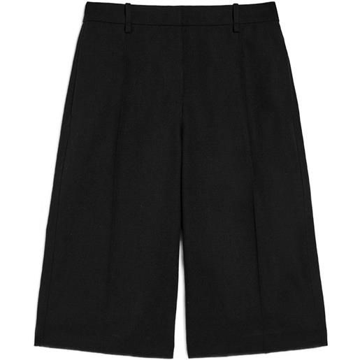 Jil Sander shorts in lana - nero