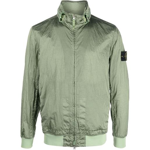 Stone Island giacca con zip - verde