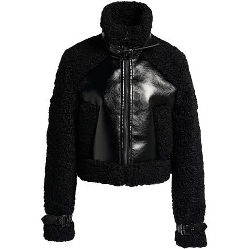 KARL LAGERFELD - shearling e teddy
