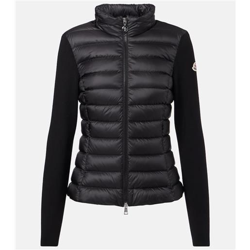 Moncler piumino con logo