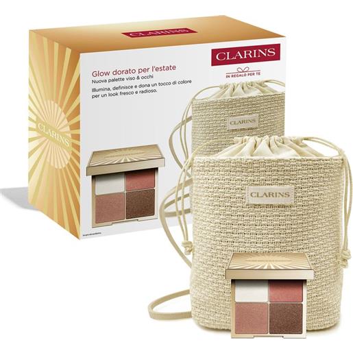 Clarins cofanetto palette viso & occhi