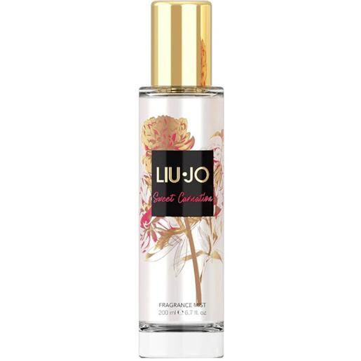 Liu Jo profumi sweet carnation fragrance mist 200ml - acqua aromatica