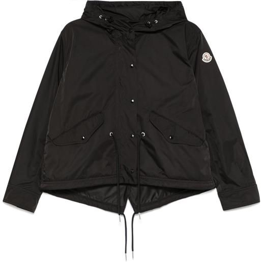 Moncler parka corto noizay - nero