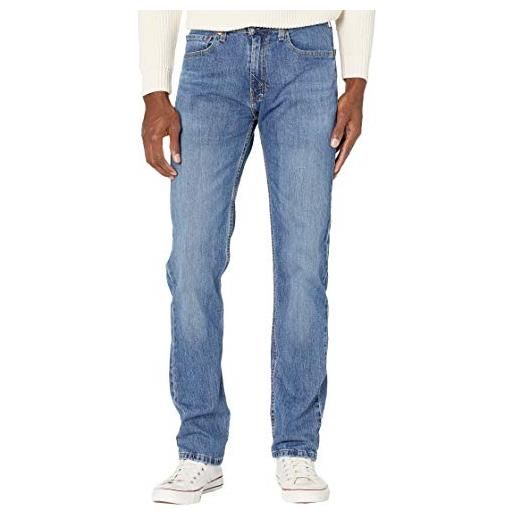 Levi's 505 regular fit, jeans uomo, medium stonewash, 32w / 32l