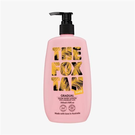 The Fox Tan gradual glow body lotion 300 kg lozione