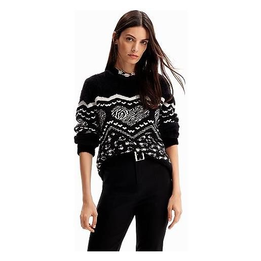 Desigual maglione donna nero