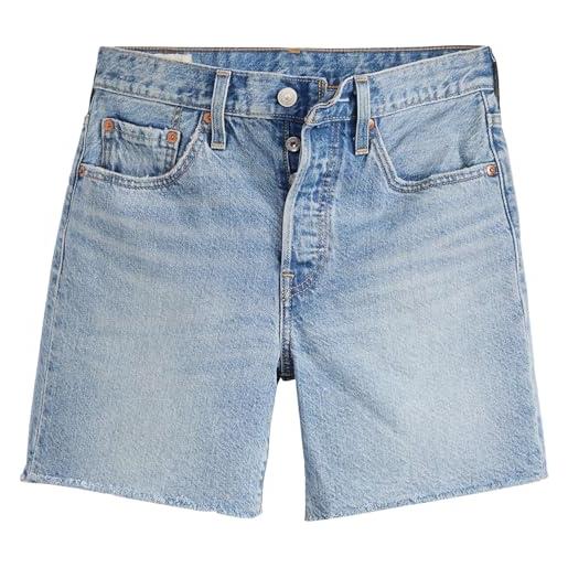 Levi's donna 501 mid thigh lightweight, pantaloncini, fun flare lightweight, 27w