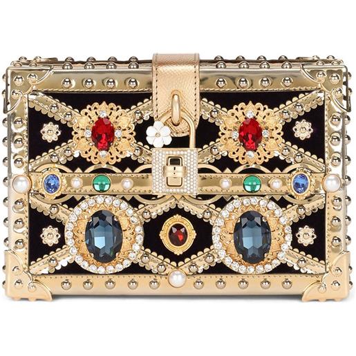 Dolce & Gabbana clutch dolce box - oro