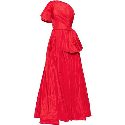 Saiid Kobeisy abito in taffetà - rosso
