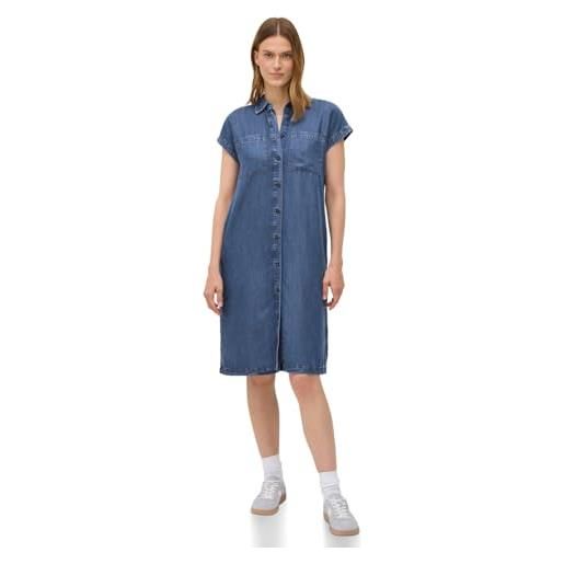 Cecil 1408813 abito lyocell in denim, mid blue wash, xs donna