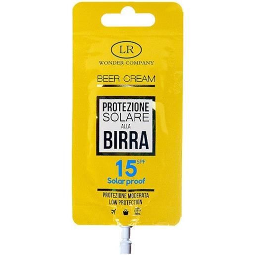 LR Wonder Company beer cream - protezione solare alla birra viso/corpo spf 15 15 ml - 15 ml