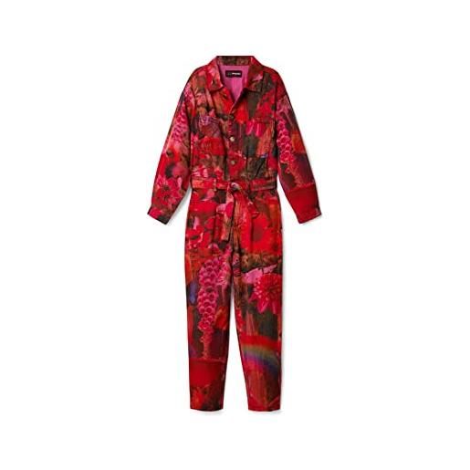 Desigual pant_mariposa pantaloni casual, orange, 4-mar ragazze