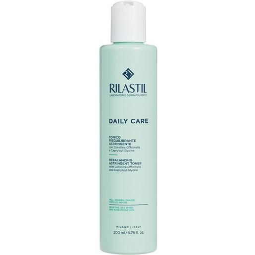 Rilastil daily care tonico astringente pelle mista grassa 200ml - tonico viso