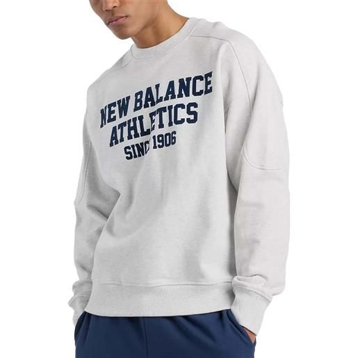 New Balance felpa varsity french terry graphic