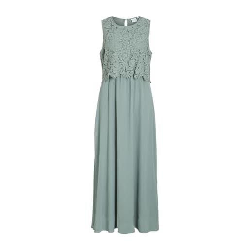 Vila donna vimilina pizzo dress-noos/dc, blazer blu marine, 48