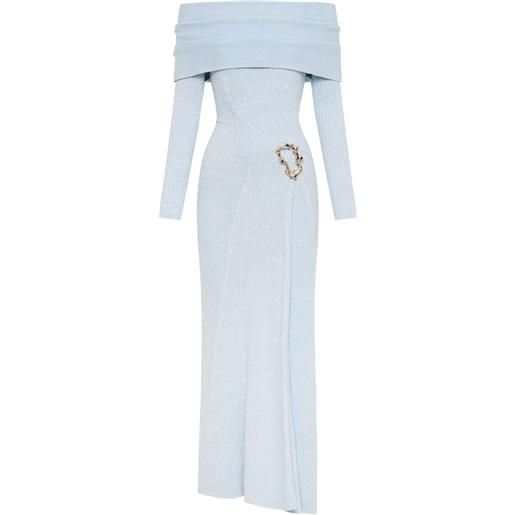Anna Quan abito phoebe midi - blu