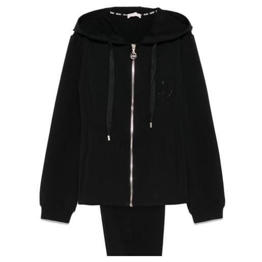 Liu Jo Jeans liu. Jo completo donna felpa + pantalone nero e25lj01 tf4090 fs090 22222 m