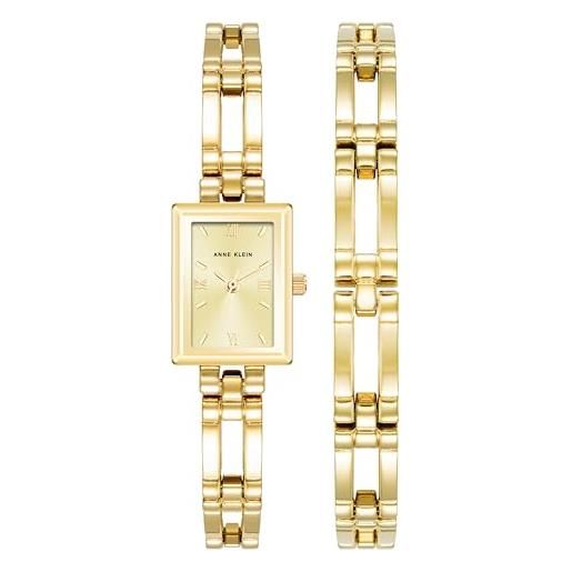 Anne klein orologio elegante 10/4898gpst, oro (gold tone)
