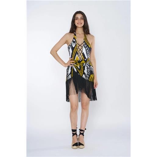 Miss Bikini pareo con frangia