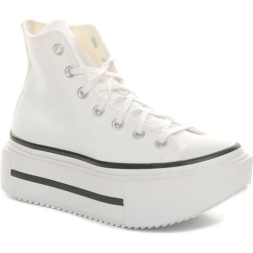 Converse sneakers Converse chuck taylor all star lift double stack bianco