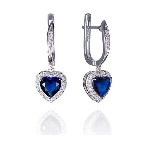 Orecchini da donna fatti a Mano con Doppia ietra preziosa e orecchini pendenti in argento sterling - Idee regalo per le donne (Agata Nera