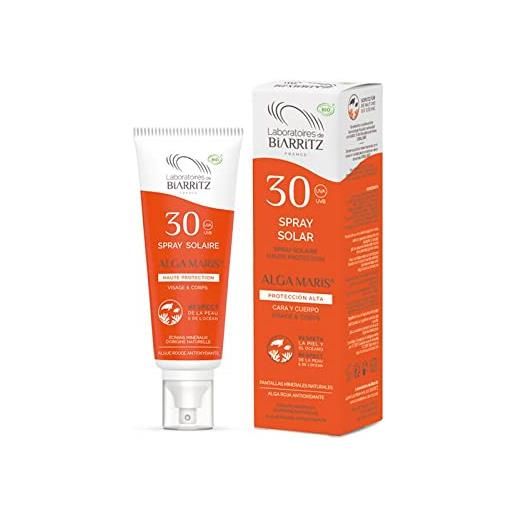 Laboratoires de Biarritz lab. Biarritz spray solare viso corpo spf30 alga maris, 100 ml