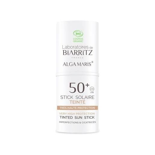 Laboratoires de Biarritz stick solare spf50+ color alga maris 9 ml