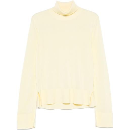 TOTEME blusa a maniche lunghe - giallo