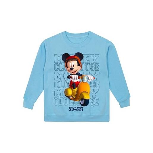 Disney felpa maglione di topolino | felpa per ragazzi di topolino | blu | 7-8 anni