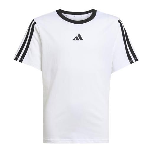 adidas bambina essentials t-shirt, white/black/black, 14-15 years