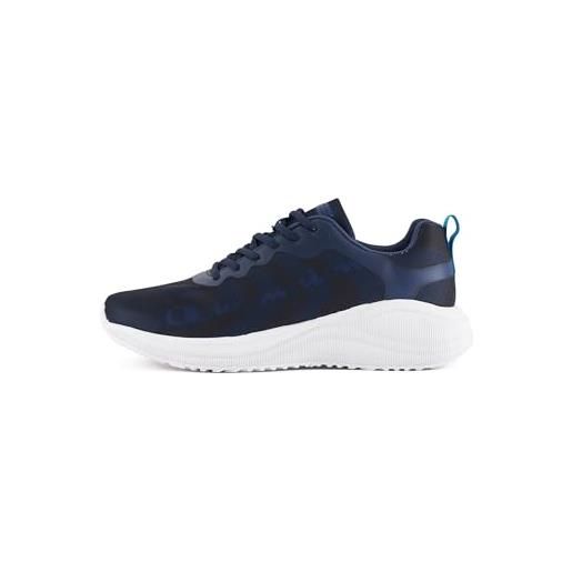 Champion syphon script, sneaker da corsa uomo, blu bs007, 41 eu
