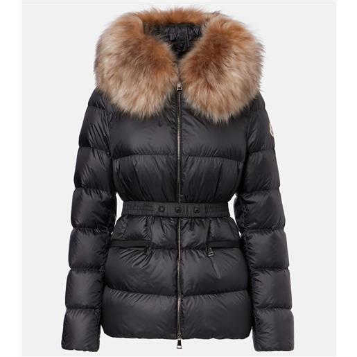 Moncler piumino boed con shearling