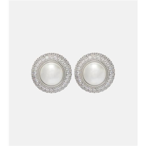 Self-Portrait orecchini con cristalli