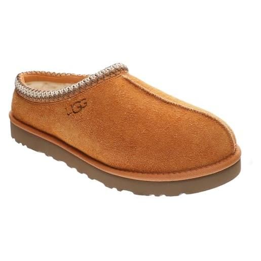 UGG m tasman shaggy suede, pantofole uomo, albicocca scura, 41 eu