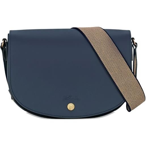 Longchamp borsa a tracolla épure in pelle - blu