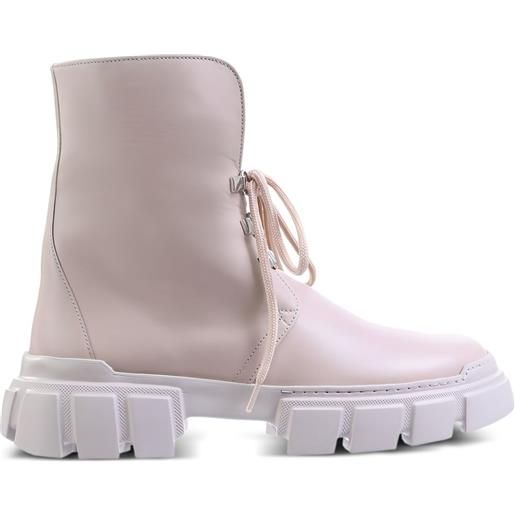 Hogl anfibi winter con suola chunky - toni neutri