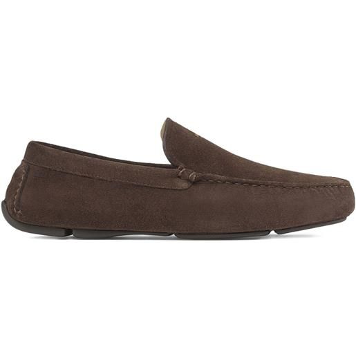 Jimmy Choo mocassini in pelle - marrone