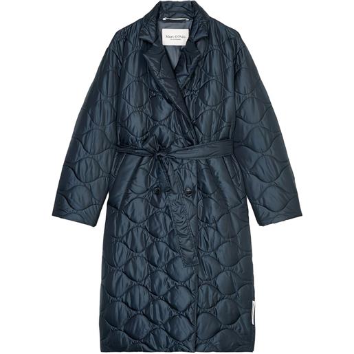 Marc O'Polo cappotto con cintura - blu