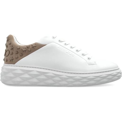 Jimmy Choo sneakers diamond maxi - bianco